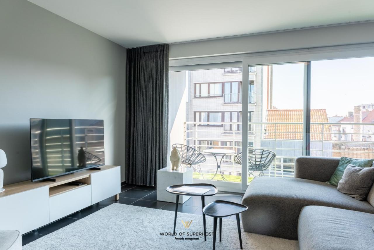 New Modern Apartment Near The Sea And City Centre Ostende Exterior foto